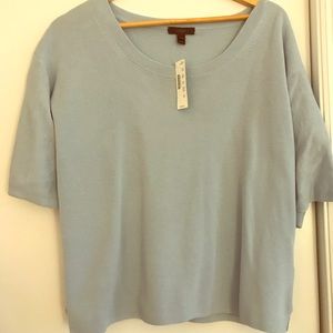 Oversized J. Crew knit top